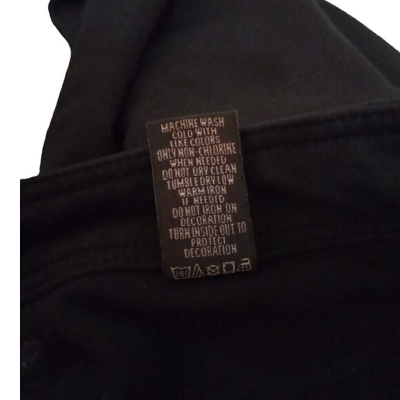 Seven7 Black Skinny Leg Ponte Stretch Mid Rise Pants Sz 16 - Picture 7 of 7